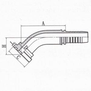 45°  JIS Flange 