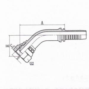 45°Metric Female 24°Multiseal H.T.