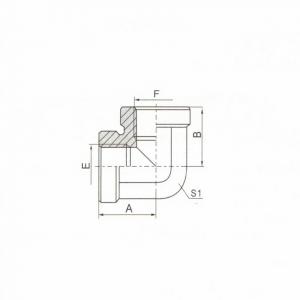 90° Elbow BSP Female ISO 1179