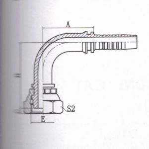 90°Metric Female 24°Multiseal H.T.