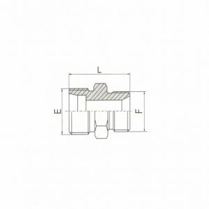 BSP Thread 60°Cone Sealing or Bonded Seal Tud Ends