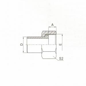 Butt-Weld Tube/Metric Female O-Ring