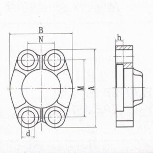 FL FS SAE Split Flange Clamps 3000psi