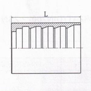 Ferrule for 4SP 4SH/12-16 R12/06-16 Hose