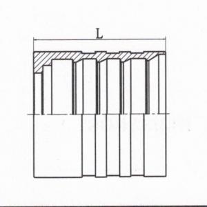 Ferrule for EN 856-4SP Hose