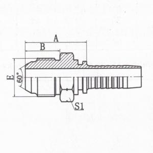 JIS GAS Male 60° Cone Seat