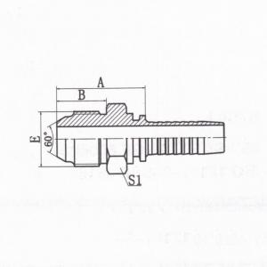 JIS Metric Male 60°Cone