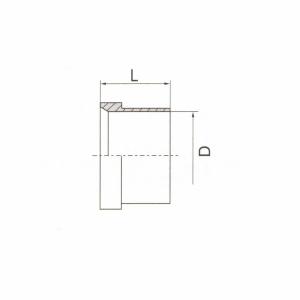 Metric 74° Cone Flared Sleeve GB/T 5646