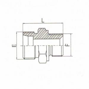 Metric Male 60°  Seat Sealing or Bonded Seal Stud Ends