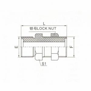 Metric Male O-Ring Bulkhead