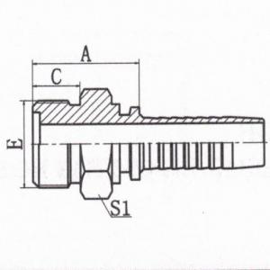 O-Ring Metric Male Flat Seat