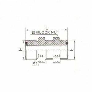 ORFS Male O-Ring Bulkhead