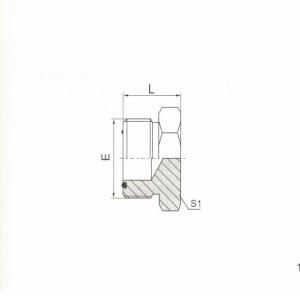 ORFS Male O-Ring Plug