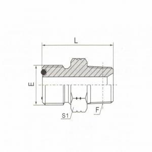 ORFS Male O-Ring/NPT Male