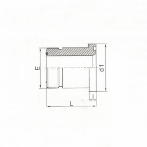 ORFS Male O-Ring/S-Series Flange ISO 6162-2