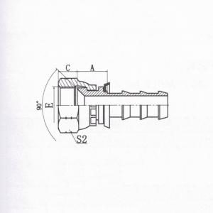 SAE Female 90°  Cone