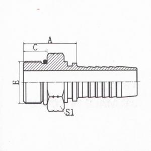 SAE Male with O-Ring 