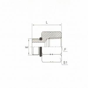 SAE O-Ring Boss L-Series ISO 11926-3/NPT Female